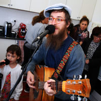 26-11-15. Access Inc 4th annual pop up cafe. Photo: Peter Haskin