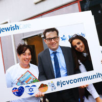 12-5-16. Yom Ha'atzmaut 2016. Celebrating Israel's 68th bithday at the Family Festival at Beth Weizmann. Photo: Peter Haskin