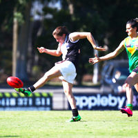17-4-16. Round 1, 2016 WVFL season. Jackettes 4-10-34 def Bayswater 4-2-26 at Bayswater Oval. Photo: Peter Haskin