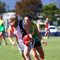 17-4-16. Round 1, 2016 WVFL season. Jackettes 4-10-34 def Bayswater 4-2-26 at Bayswater Oval. Photo: Peter Haskin