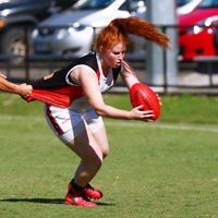 17-4-16. Round 1, 2016 WVFL season. Jackettes 4-10-34 def Bayswater 4-2-26 at Bayswater Oval. Photo: Peter Haskin