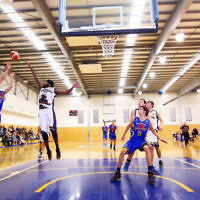 22-5-16. Maccabi Warriors lost to Pakenham Warriors 71 - 82 at Bialik Stadium. Benji Tamir. Photo: Peter Haskin 22-5-16. Maccabi Warriors lost to Pakenham Warriors 71 - 82 at Bialik Stadium. Benji Tamir. Photo: Peter Haskin