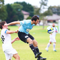 8-5-16. North Caulfield Maccabi Football Club (NCMFC) 4 def Penninsula Strikers 1. Caulfield Park. Photo: Peter Haskin