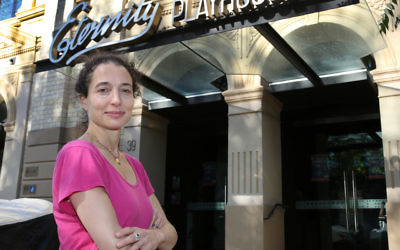 Naama Potok in Sydney. Photo: Noel Kessel.
