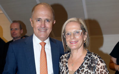 Malcolm and Lucy Turnbull.