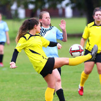 5-6-16. North Caulfield Maccabi Women FC def South Springvale 4 - 0 at Caulfield Park. Photo: Peter Haskin