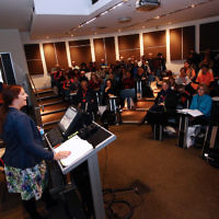 27-6-16. Limmud Oz. Melbourne 2016. Annika Hernroth-Rothstein. Jews in Iran. Photo: Peter Haskin