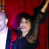 18-6-16. Balaganeyden - a Polish Yiddish Cabaret night. Kadimah Hall. Photo : Peter Haskin