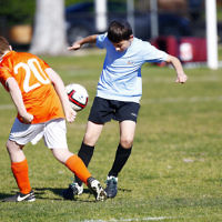 17-7-16. NCMJFC. U13 Orange defeated Knox City FC 6-1 at Caulfield Park. Photo: Peter Haskin
