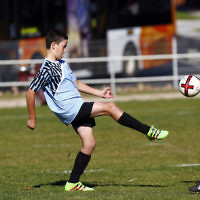 17-7-16. NCMJFC. U13 Orange defeated Knox City FC 6-1 at Caulfield Park. Photo: Peter Haskin