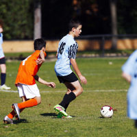 17-7-16. NCMJFC. U13 Orange defeated Knox City FC 6-1 at Caulfield Park. Photo: Peter Haskin