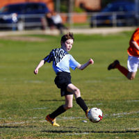 17-7-16. NCMJFC. U13 Orange defeated Knox City FC 6-1 at Caulfield Park. Photo: Peter Haskin