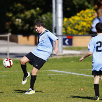 17-7-16. NCMJFC. U13 Orange defeated Knox City FC 6-1 at Caulfield Park. Photo: Peter Haskin