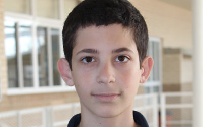Year 9 Moriah College student Gidon Goodman.