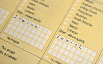 The number of Jews on the Australian census has dropped.