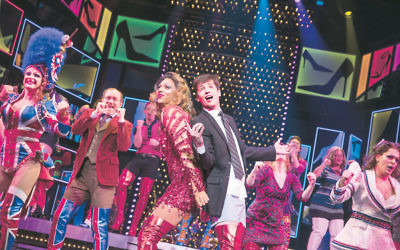 Fashion statement in Kinky Boots. Photo: Matthew Murphy