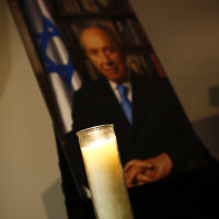 26-10-16. Memorial for Shimon Peres at Beth Weizmann. Photo: Peter Haskin