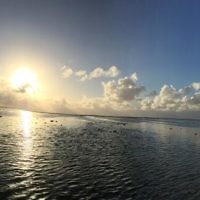 Edward Baral entered this sunset photo taken at Heron Island.