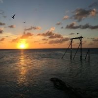 Edward Baral entered this sunset photo taken at Heron Island.