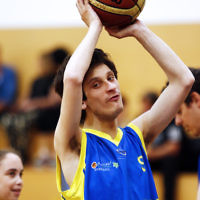 13-11-16. Maccabi All Abilities basketball tournament at the Bialik Basketball Stadium. Photo: Peter Haskin