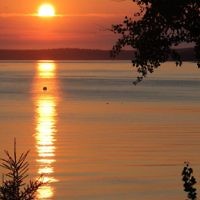 Raymond Goodman entered this sunrise photo taken in Maine, USA.