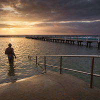 Brian Bornstein entered this sunrise photo taken in Sydney. Brian Bornstein entered this sunrise photo taken in Sydney.