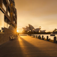 Brian Bornstein entered this sunrise photo taken at Dawes Point. Brian Bornstein entered this sunrise photo taken at Dawes Point.