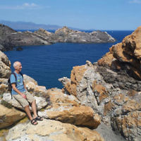 Diane Shonberg entered this holiday photo of her husband Peter taken in Spain.