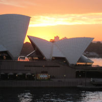 Evie Gareb entered this sunrise photo taken in Sydney. Evie Gareb entered this sunrise photo taken in Sydney.