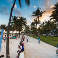 Joshua Silver entered this sunset photo taken in Miami. Joshua Silver entered this sunset photo taken in Miami.