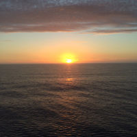 Joy Bloumis entered this sunset photo taken in Gippsland, Victoria.