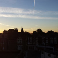 Peter Shonberg entered this sunset photo taken in Copenhagen.
