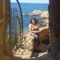 Peter Shonberg entered this holiday photo of his wife Diane taken on the Costa Brava Way, Spain.