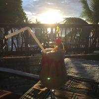 Sacha Temple entered this sunset photo taken on Castaway Island, Fiji. Sacha Temple entered this sunset photo taken on Castaway Island, Fiji.