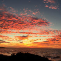 Yael Rothschild entered this sunset photo taken at Frankston.