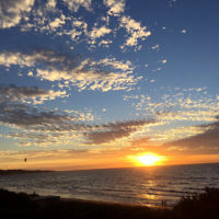 Yael Rothschild entered this sunset photo taken at Frankston.