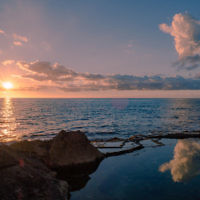 David Brykman entered this sunset photo taken in Oahu, Hawaii.