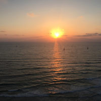 Rachel Shnider entered this sunset photo taken in Herzillyah, Israel.