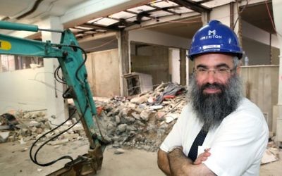 Rabbi Dr Dovid Slavin, who has implemented new policies at the Yeshiva College in Sydney.