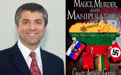 Grant Gochin and his new book.
