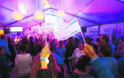 Blue and White Night in Melbourne last year.