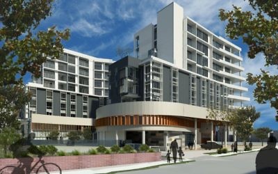An artist’s impression of the new development.