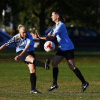 4-6-17. North Caufield Maccabi Football Club. NCMFC Women drew 3 -3 with Whitehorse United at Caulfield Park. Photo: Peter Haskin