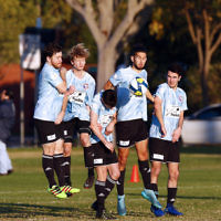 4-6-17. North Caulfield Maccabi Football Club. NCMFC def Peninsula Strikers 4-1 at Caulfield Park. Photo: Peter Haskin