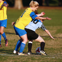 4-6-17. North Caulfield Maccabi Football Club. NCMFC Women drew 3 -3 with Whitehorse United at Caulfield Park. Photo: Peter Haskin