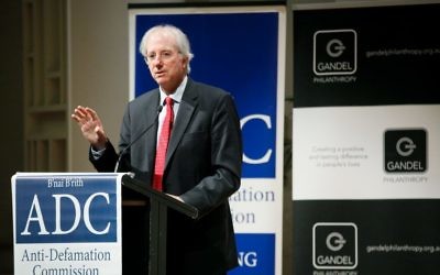 Dennis Ross speaking at the Gandel Oration.
