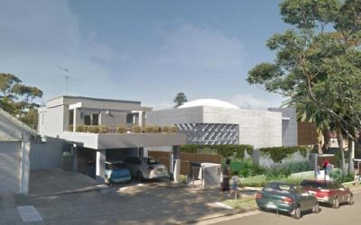 An artist's impression of the proposed synagogue at 105 Wellington Street, Bondi.
