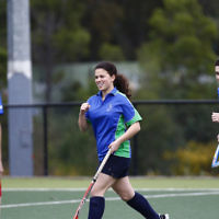 10-9-17. Premiership for Maccabi U16 Hockey. Maccabi U16 Defeated KBH Brumbies 4 - 1. Photo: Peter Haskin