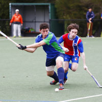 10-9-17. Premiership for Maccabi U16 Hockey. Maccabi U16 Defeated KBH Brumbies 4 - 1. Photo: Peter Haskin