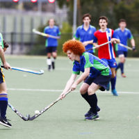 10-9-17. Premiership for Maccabi U16 Hockey. Maccabi U16 Defeated KBH Brumbies 4 - 1. Photo: Peter Haskin